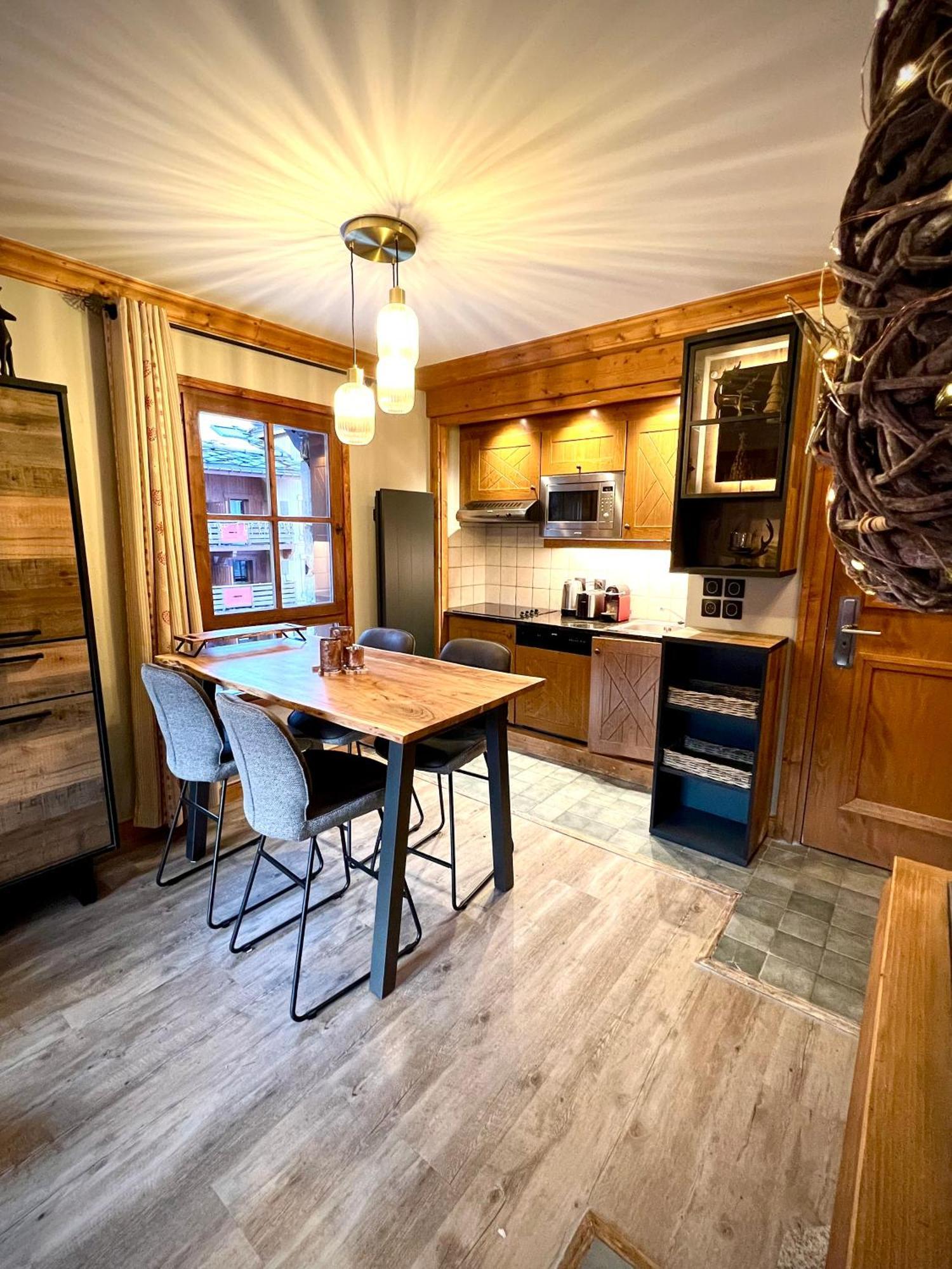 Arc 1950 - Chalet Des Lys - Appt Luxe 4 Pers Les Arcs  المظهر الخارجي الصورة